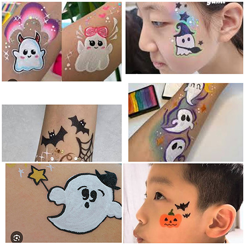Halloween face painting